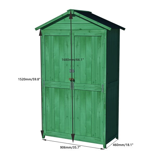 Outdoor GreenHaven Shed